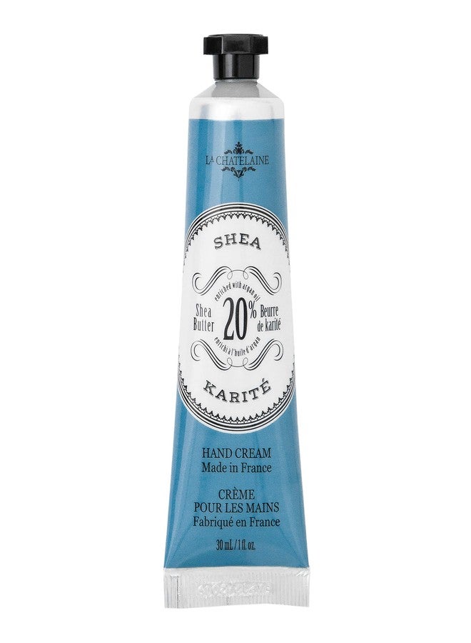 La Chatelaine 20% Shea Butter Hand Cream, Travel Size, Organic Argan Oil, Moisturizing, Nourishing, Extra-Rich Hand Lotion, Made in France, Paraben Free, 1 oz / 30ml (Shea) - Image 1